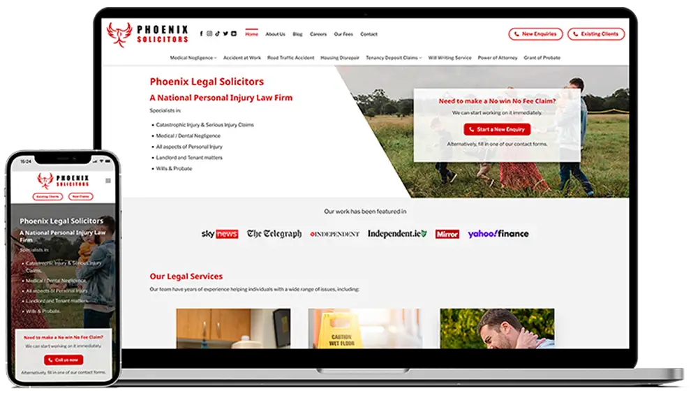 Intellistart's client - Phoenix Legal Solicitors