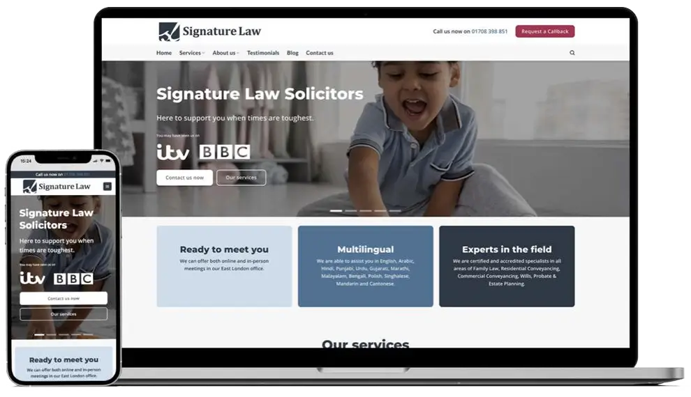 Intellistart's client - Signature Law